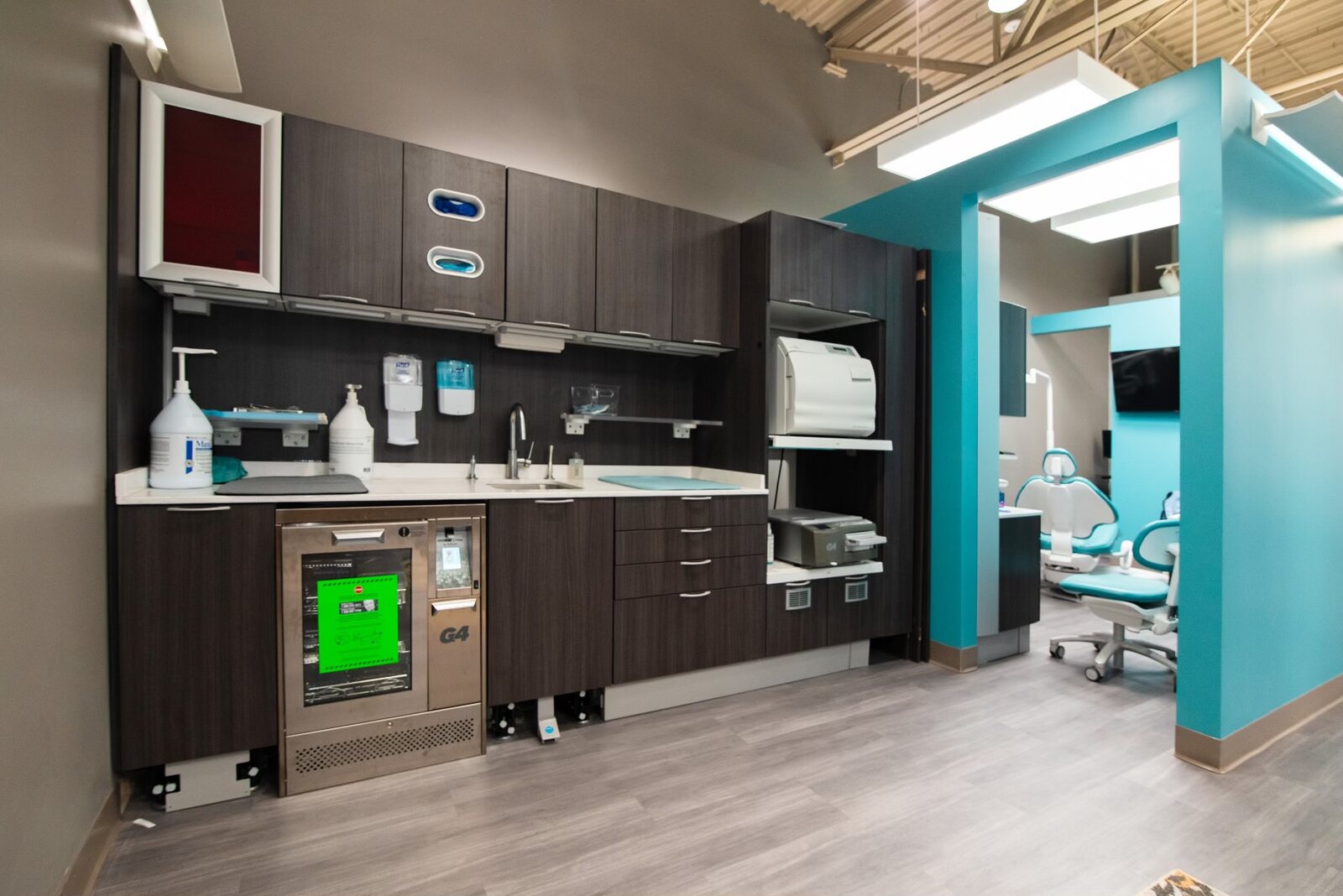 Sterilization room at Hazel Dell Dentistry